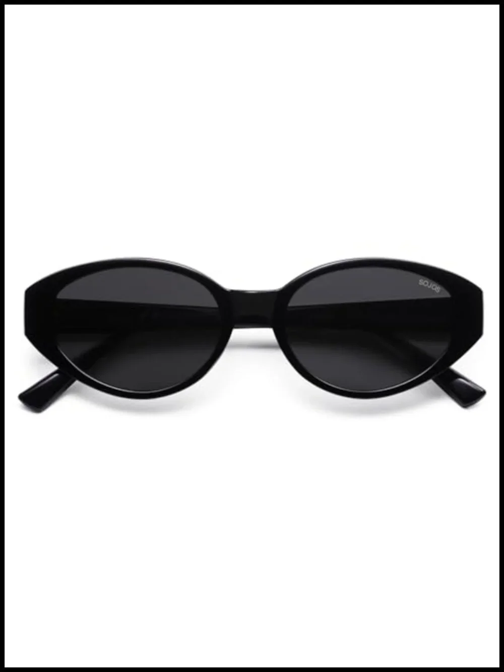 Retro Oval Cat Eye Polarized Sunglasses UV400 Protection Lightweight